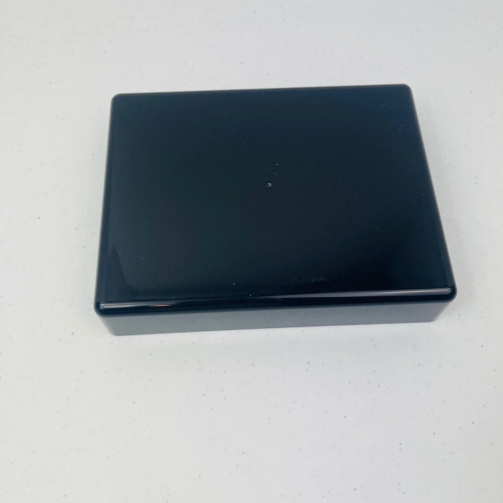 Marc Jacobs Men Black Acrylic Valet Tray Catchall Desk Organizer Minimalist